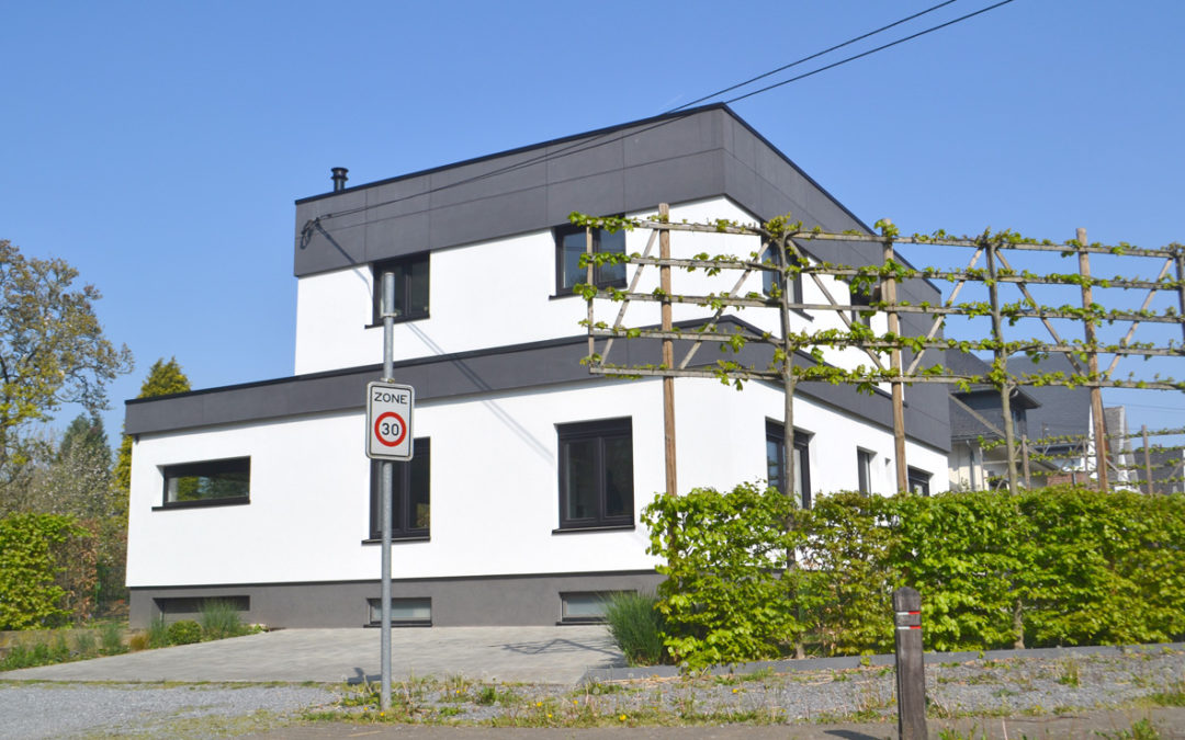 Agrandissement et rehaussement habitation à Gembloux